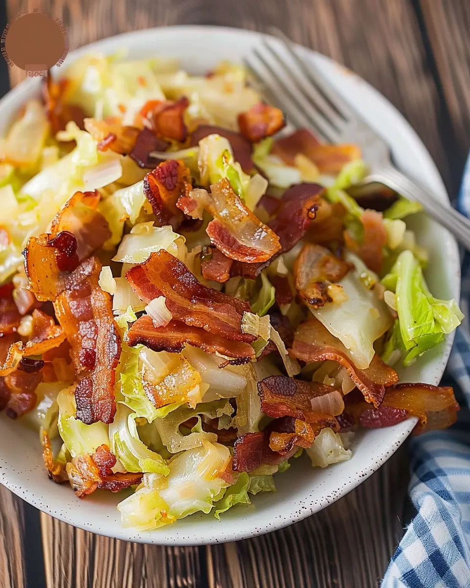 Southern Fried Cabbage and Turkey Bacon: A Comforting Delight