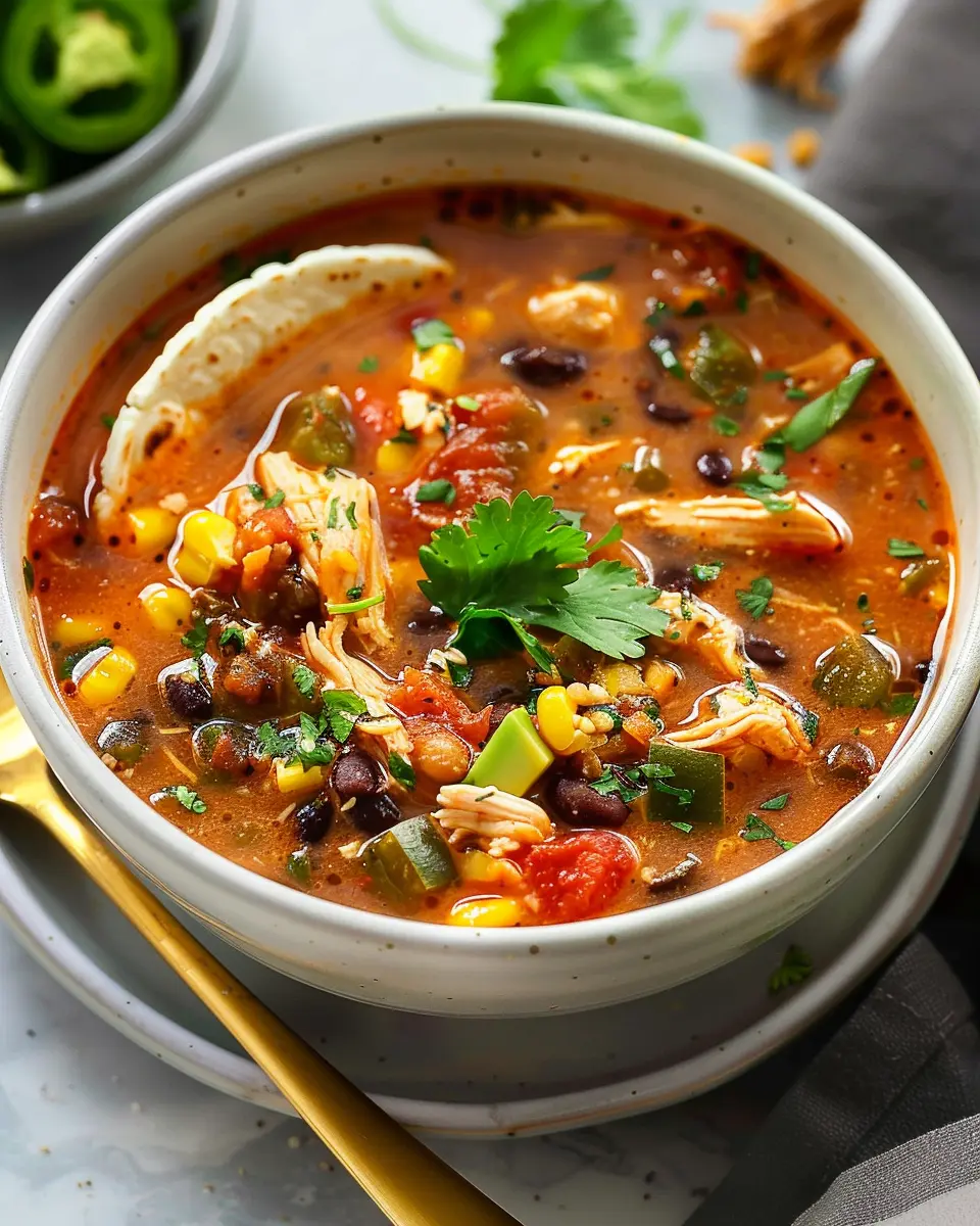 Chicken Taco Soup: Easy One-Pot Comfort for Busy Weeknights