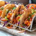 Air Fryer Bang Bang Shrimp Tacos