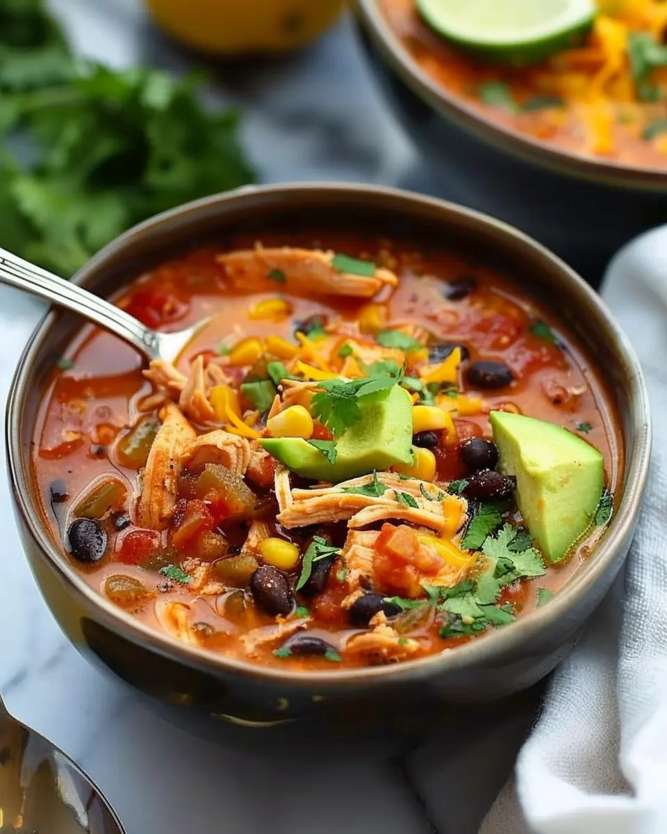 Chicken Taco Soup: Easy Recipe for a Cozy Weeknight Meal