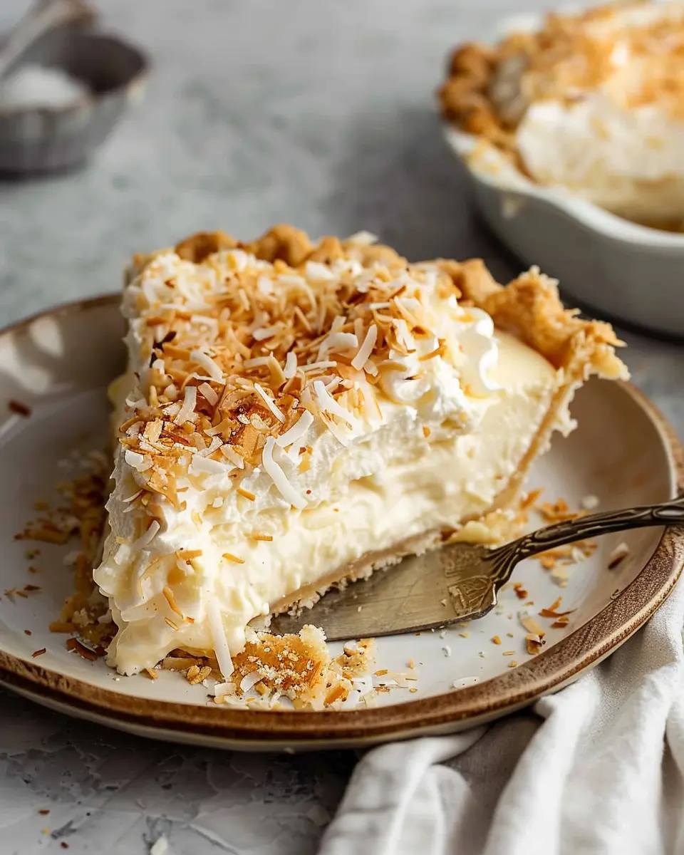 Coconut Cream Pie: The Best Indulgent Treat for Home Cooks