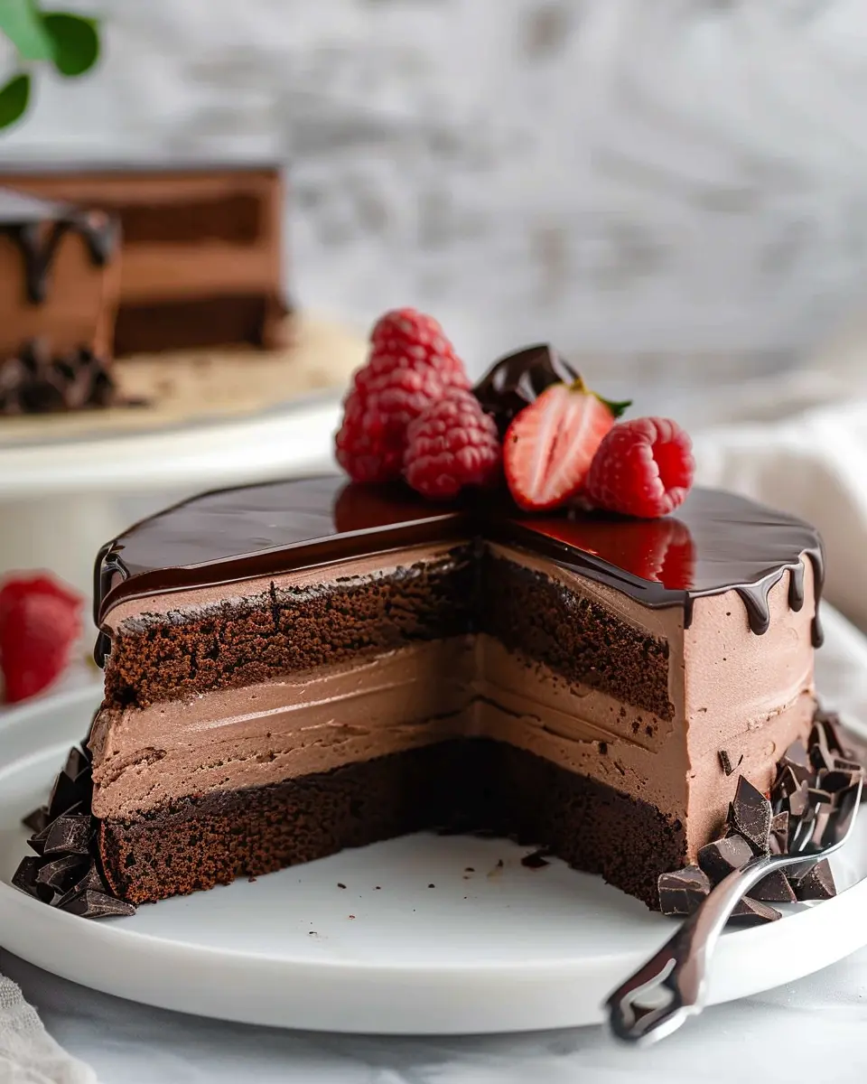 Triple Chocolate Mousse Cake: An Indulgent Chocolate Dream
