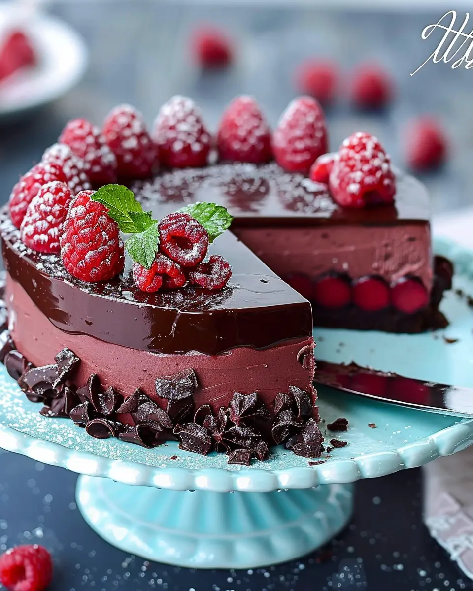 Chocolate Raspberry Mousse Cake: Indulgent Bliss for Homebakers