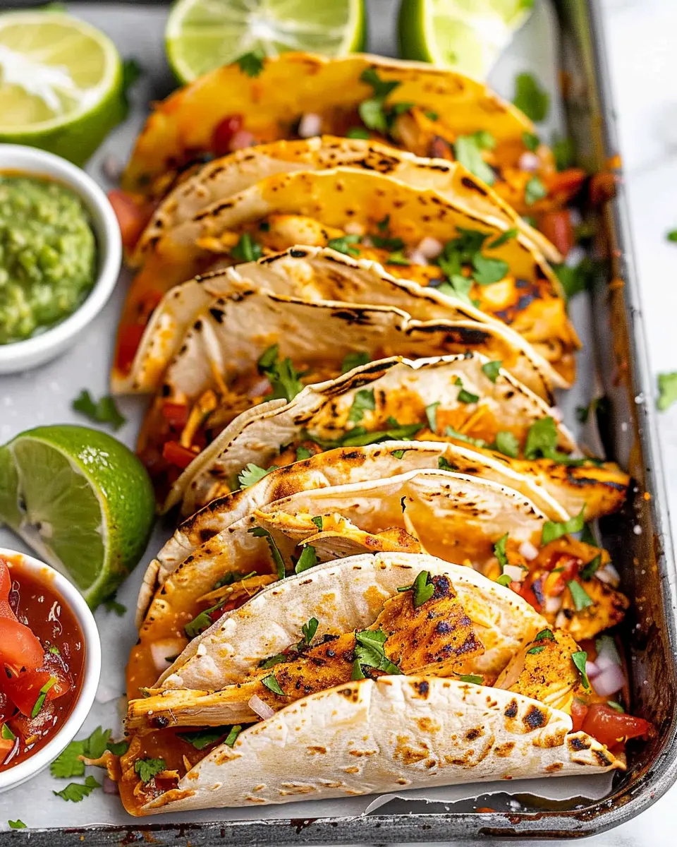20 Minute Mini Baked Chicken Tacos: Easy, Delicious Family Meal