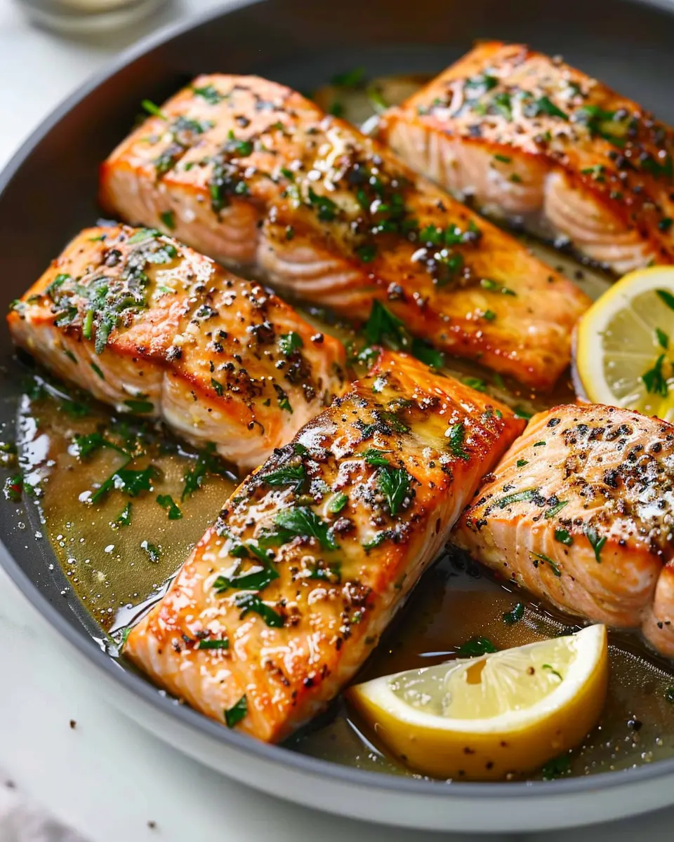 Garlic Butter Pan-Seared Salmon: Quick and Delicious Dinner Idea