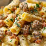 Creamy Italian Sausage Rigatoni
