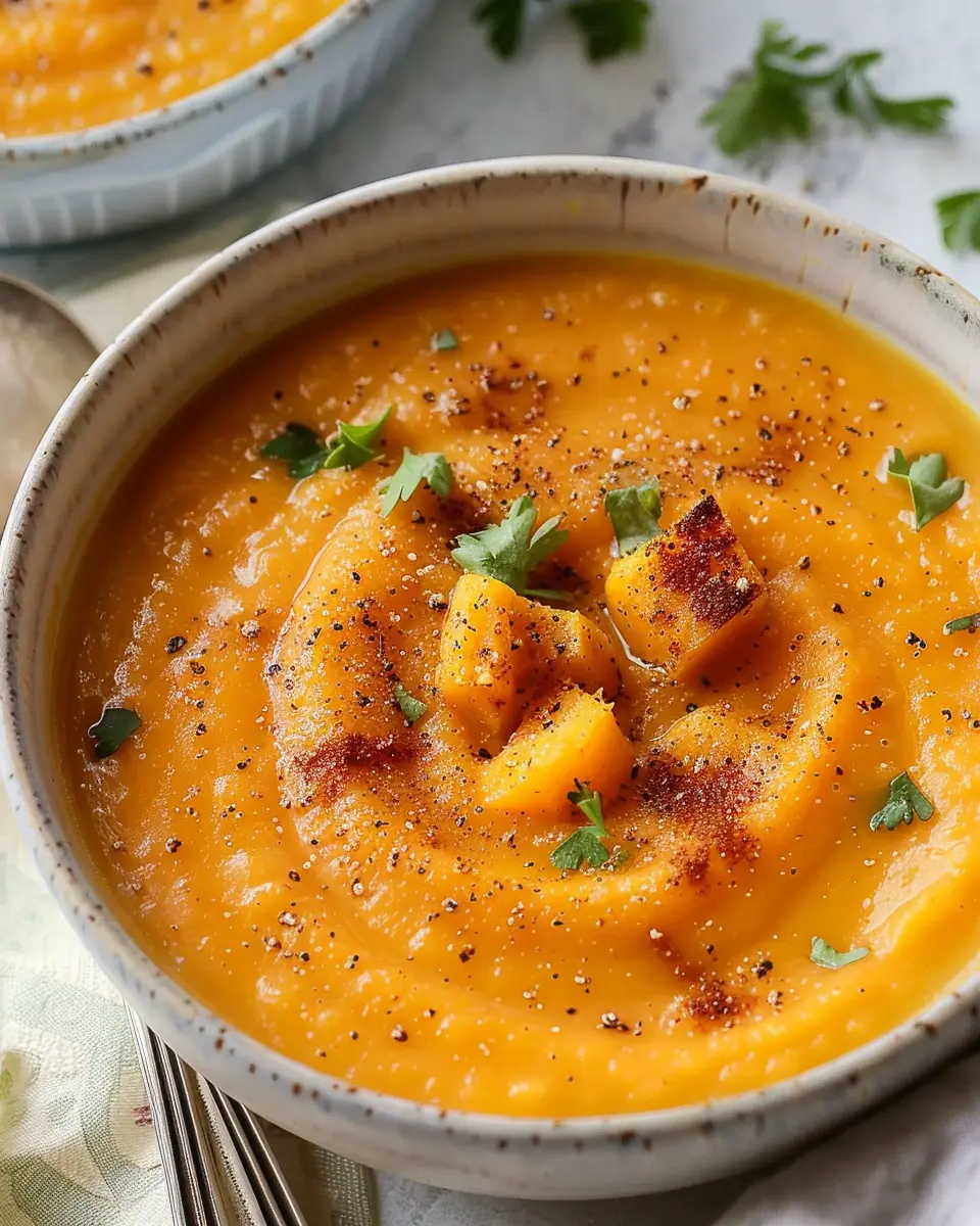 Butternut Squash Soup Recipe: Easy, Creamy Delight with Turkey Bacon