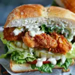 Crispy Chicken Caesar Sandwich