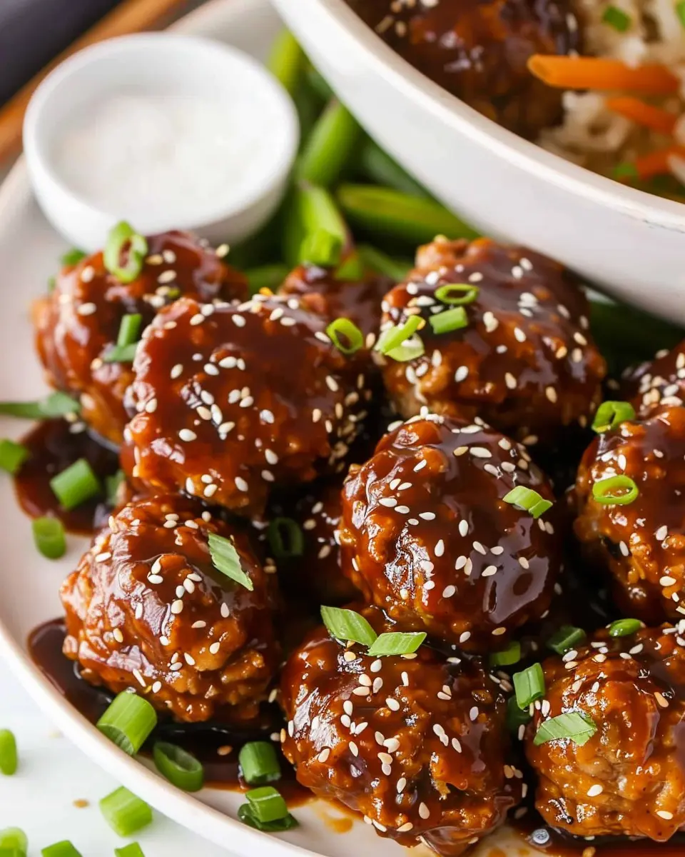 Easy Mongolian Meatballs: Juicy and Flavorful Family Delight