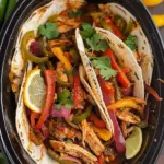 Slow Cooker Chicken Fajitas