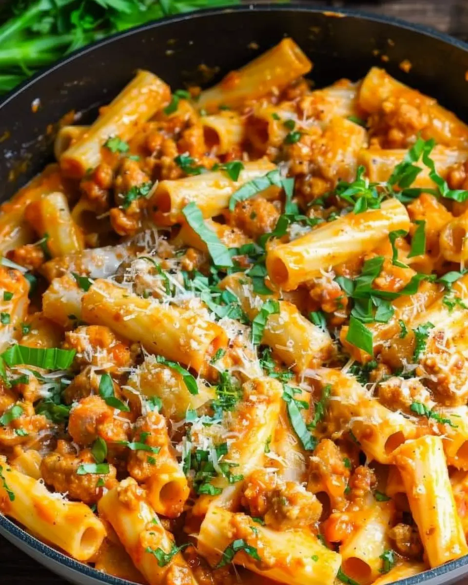 Creamy Sausage Rigatoni: Indulgent Comfort Food Made Easy