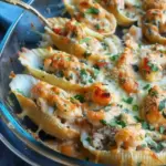 Seafood Stuffed Shells with Shrimp and Crab