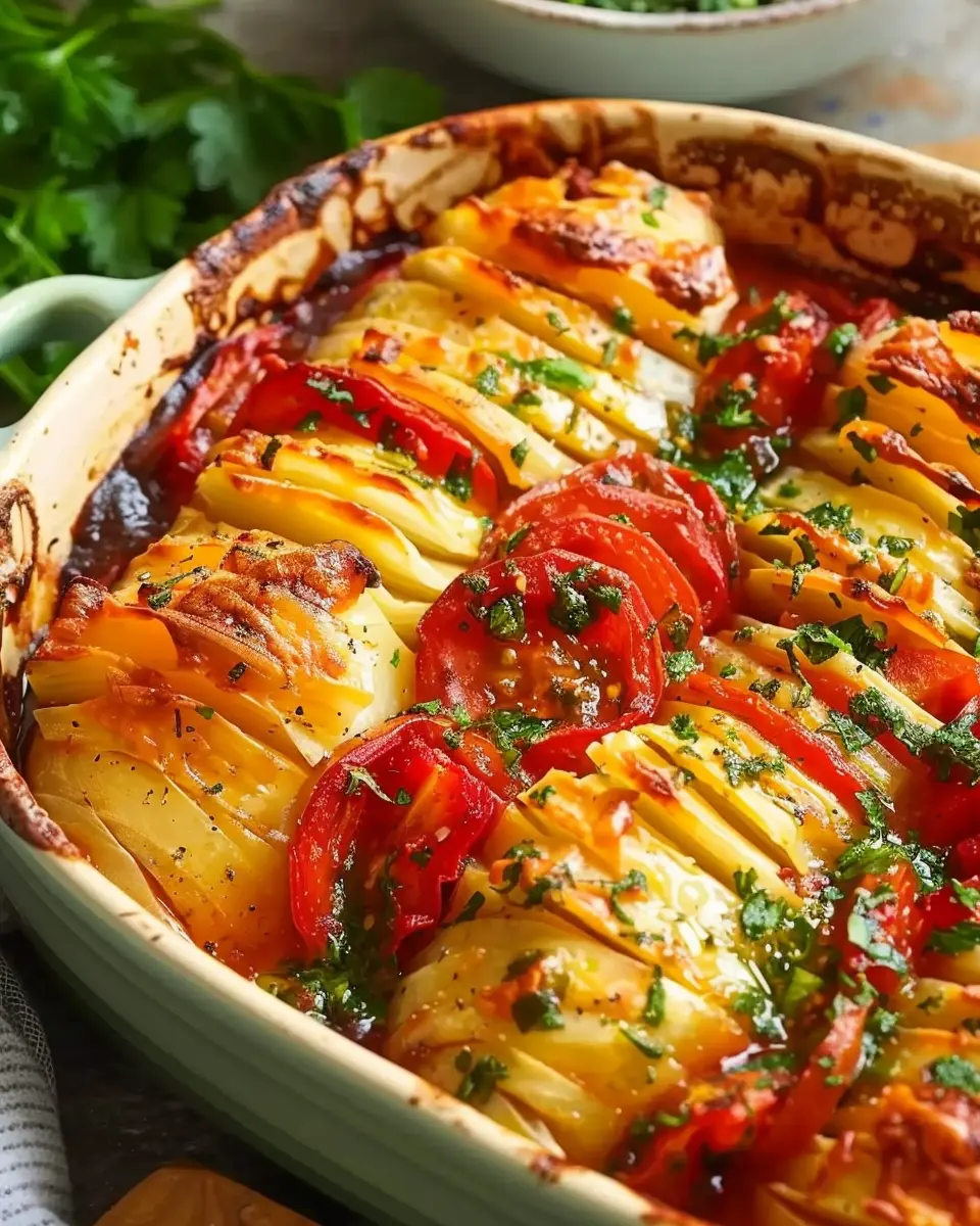 Hasselback Halloumi: Easy Traybake for Flavorful Weeknight Dinners