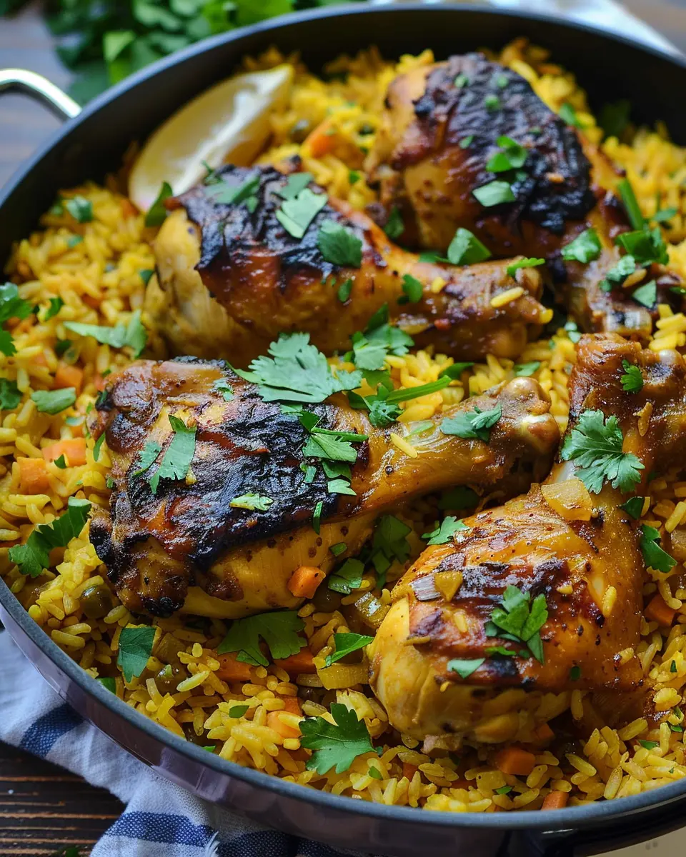Moroccan Chicken Rice: Easy One-Pot Recipe for Flavor Lovers