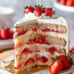 Strawberry Shortcake Cake