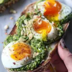 Jammy Egg, Avocado & Pesto Toast
