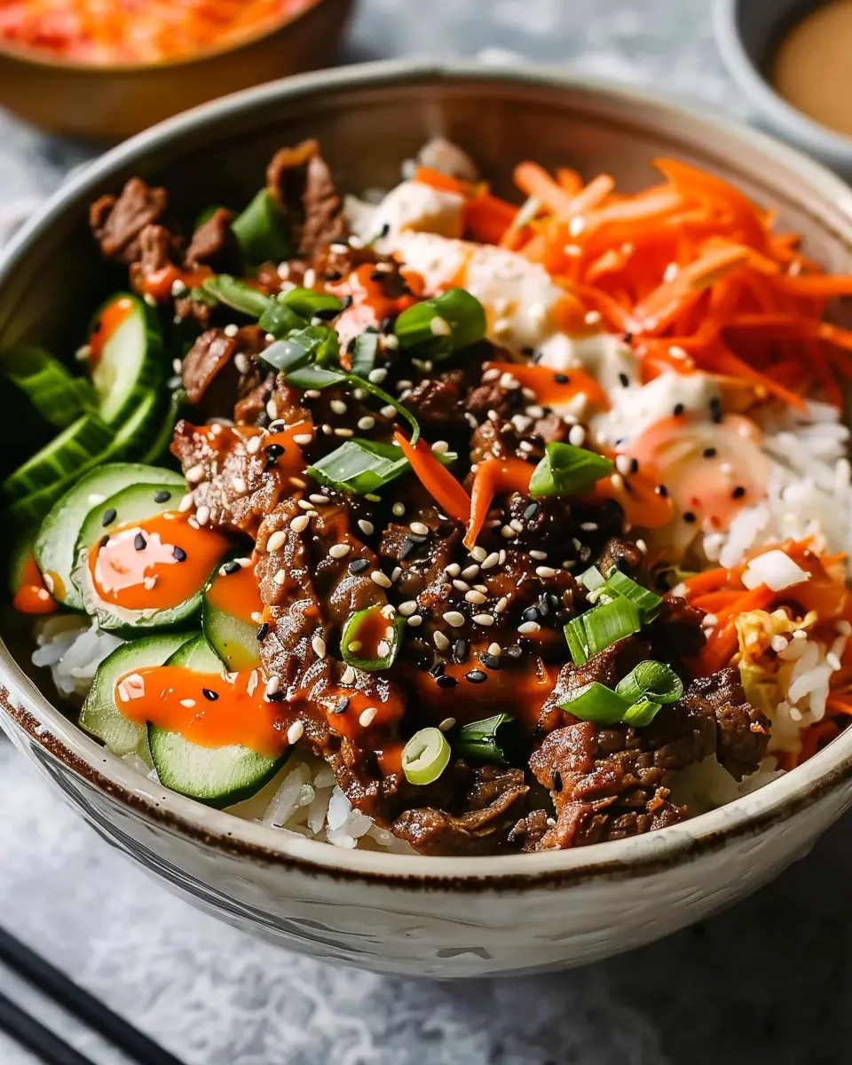 Korean Beef Bowls: Easy Homemade Delight for Fast Food Lovers