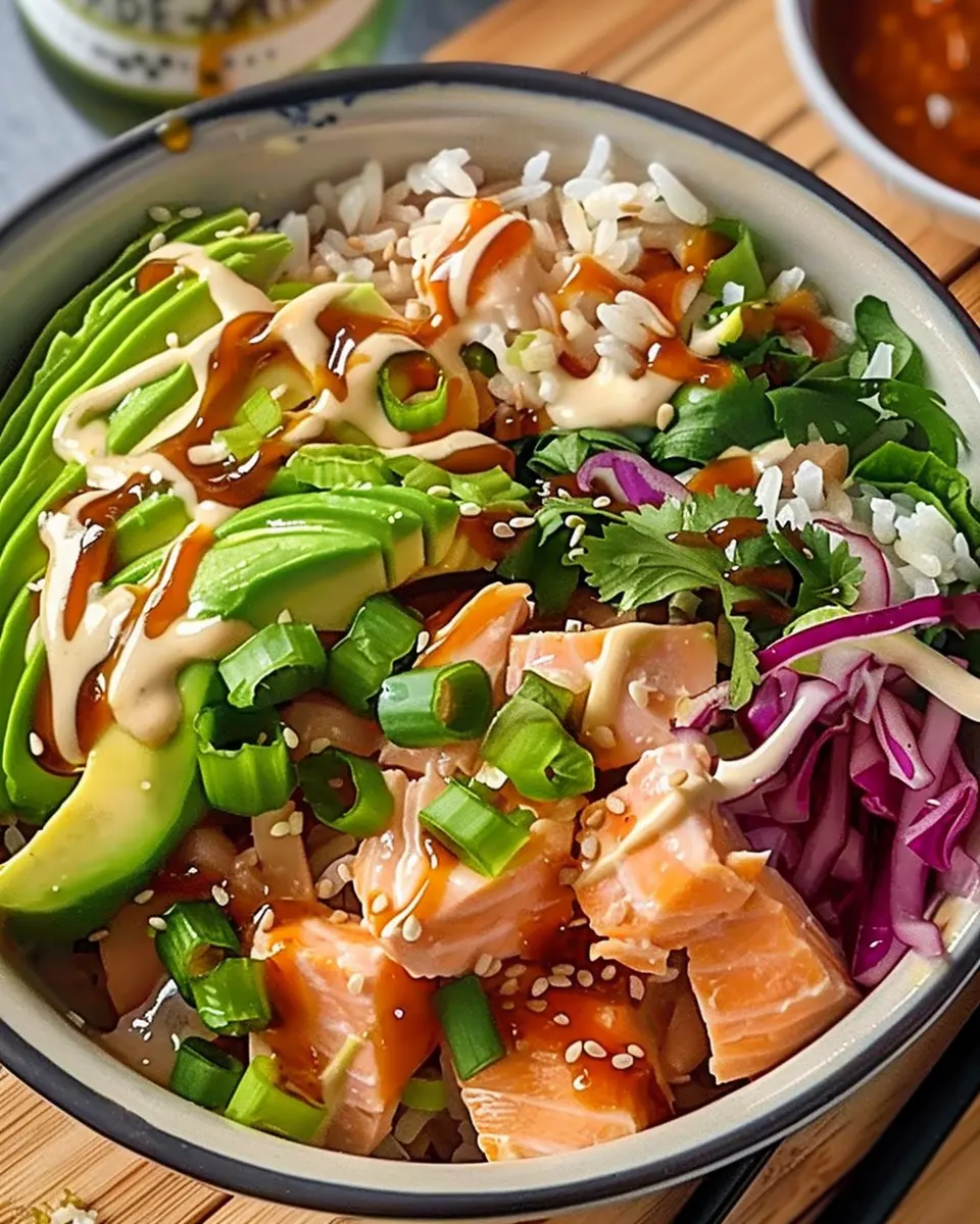 Honey Sriracha Salmon Bowl: A Juicy, Easy Weeknight Delight