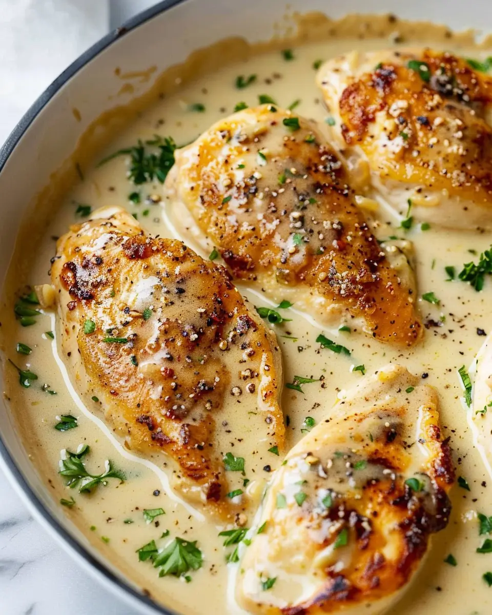 Creamy Garlic Parmesan Chicken