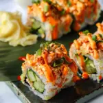 Spicy Salmon Sushi Bake