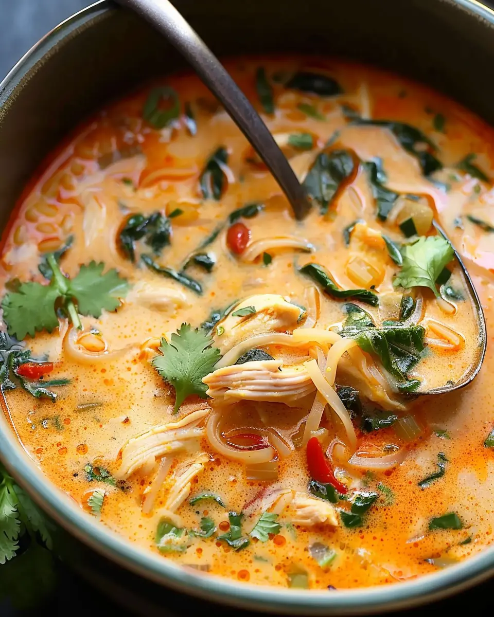 Easy Thai Chicken Curry Soup: A Cozy Comfort Food Delight