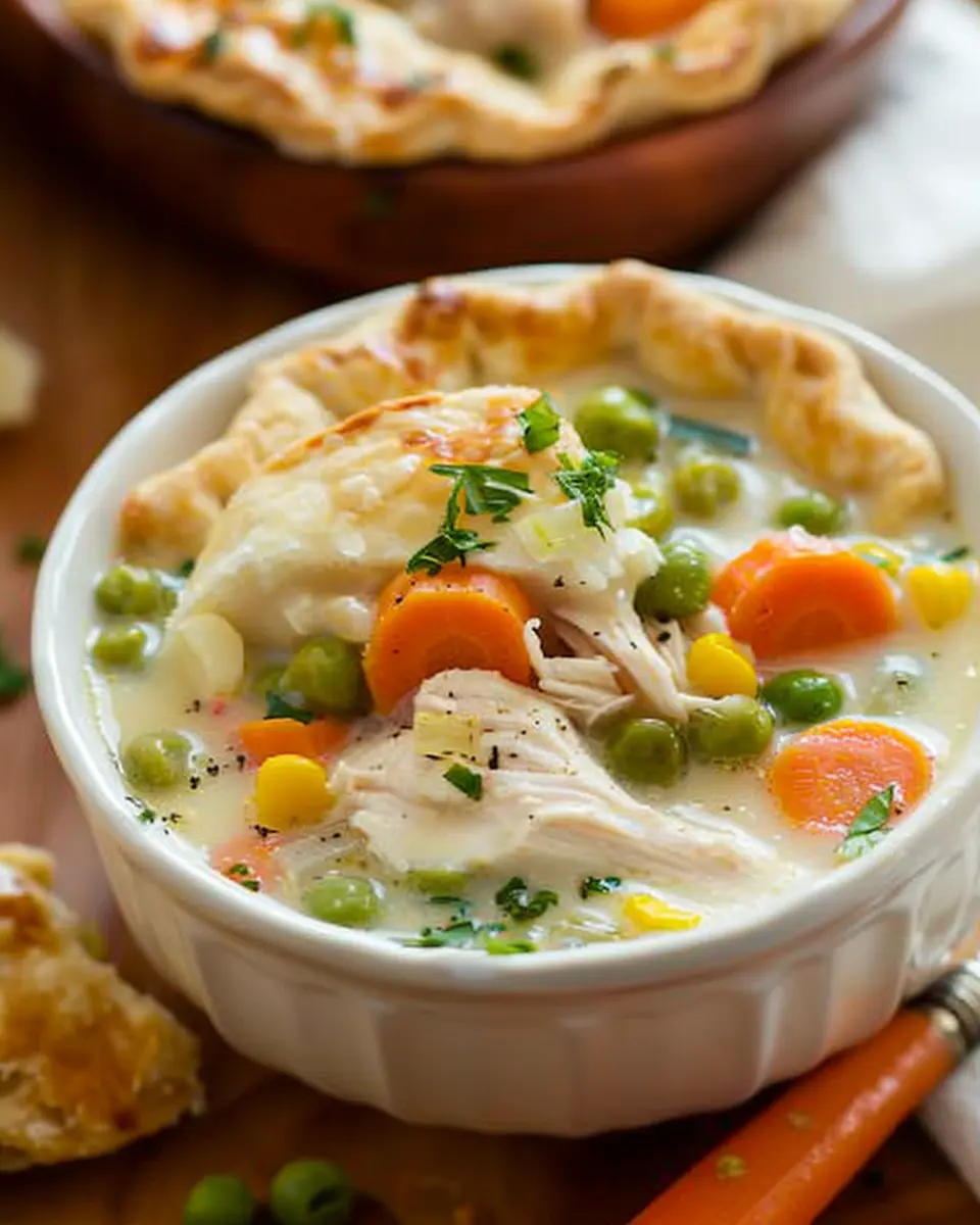 Chicken Pot Pie Soup: A Cozy, Comforting Delight to Savor