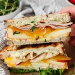 Turkey Apple Cheddar Sandwich