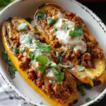 Turkey Picadillo Stuffed Sweet Plantains