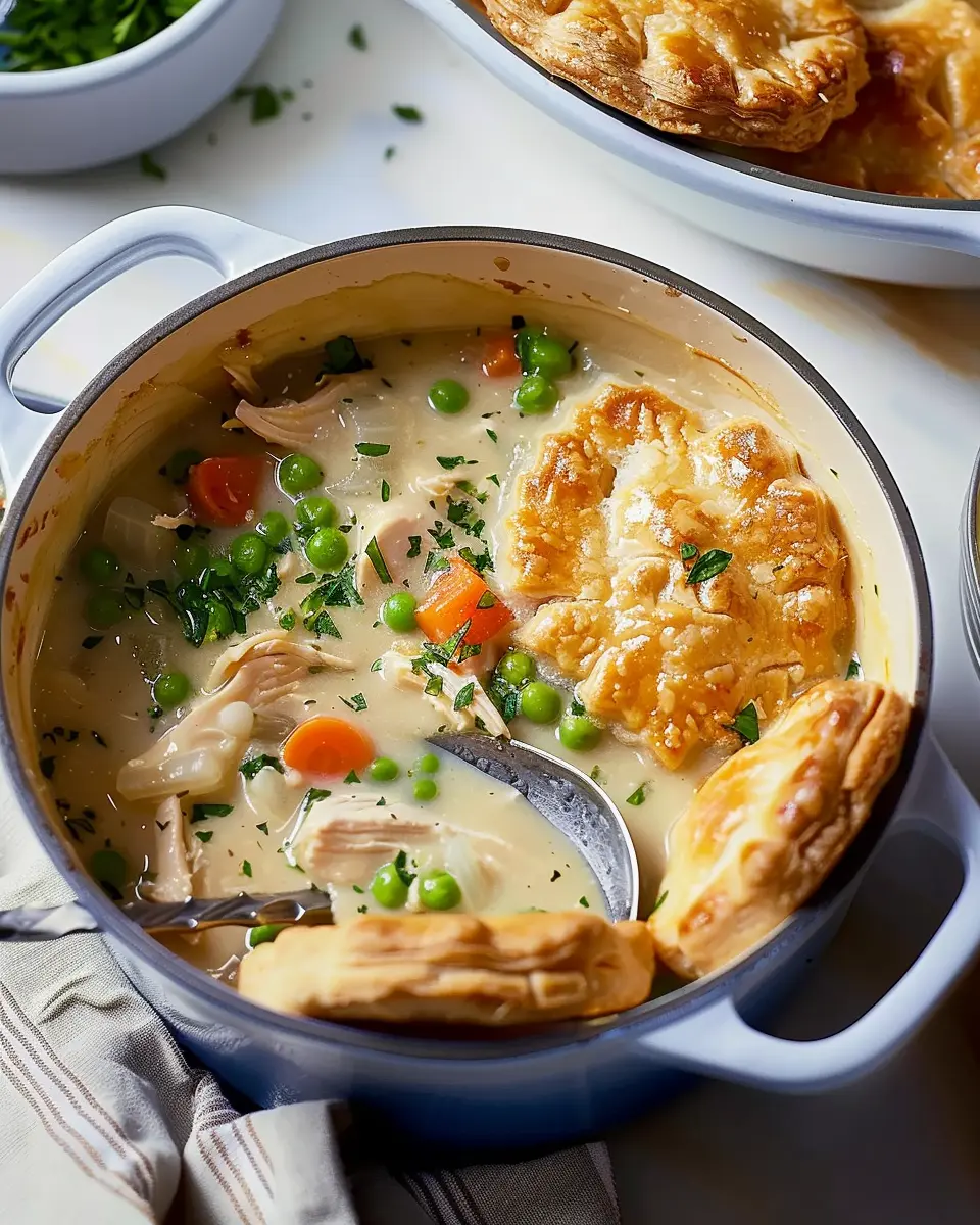 Chicken Pot Pie Soup: A Cozy, Comforting Spin with Turkey Bacon