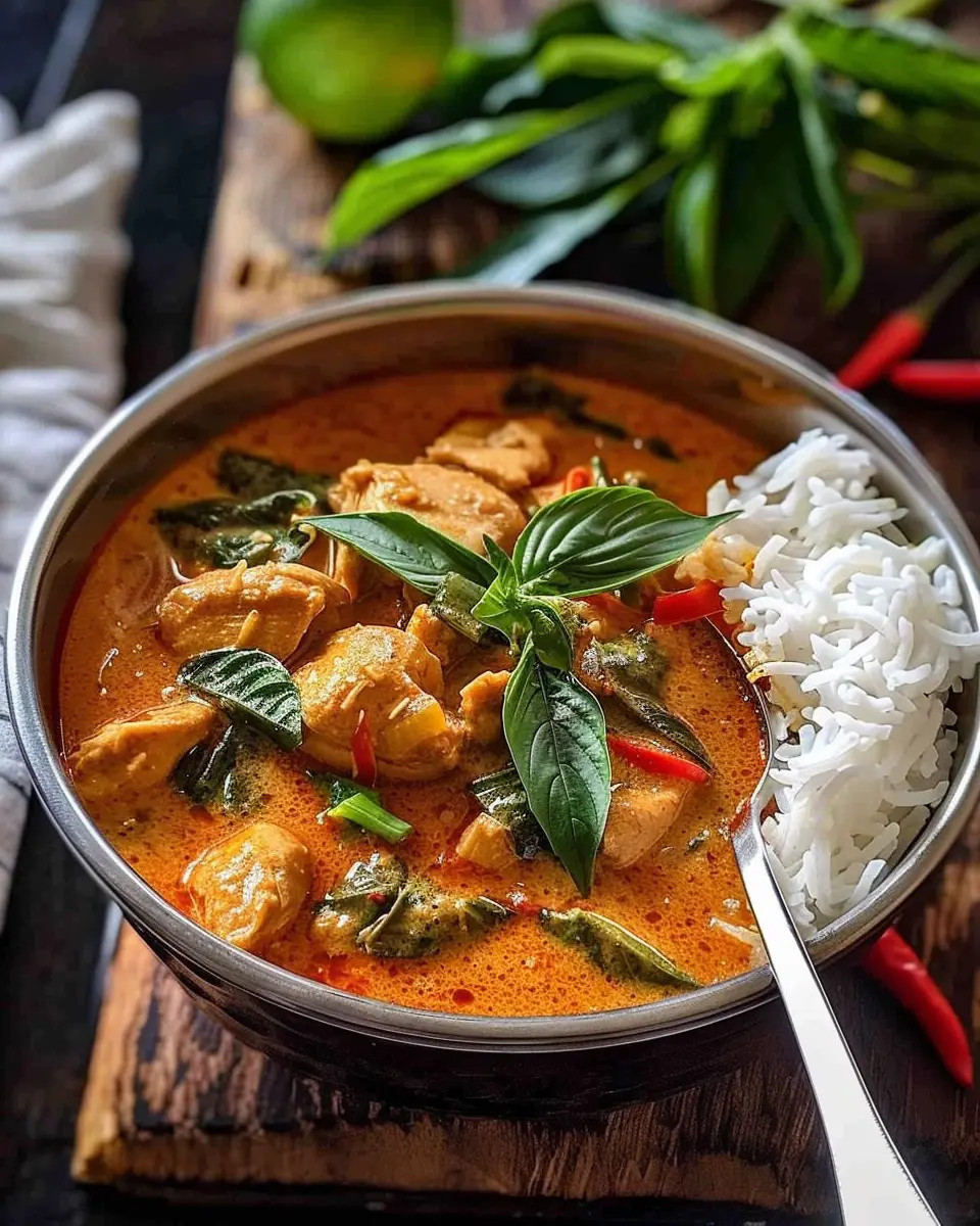 Thai Red Curry with Chicken: Easy Recipe for a Flavorful Feast