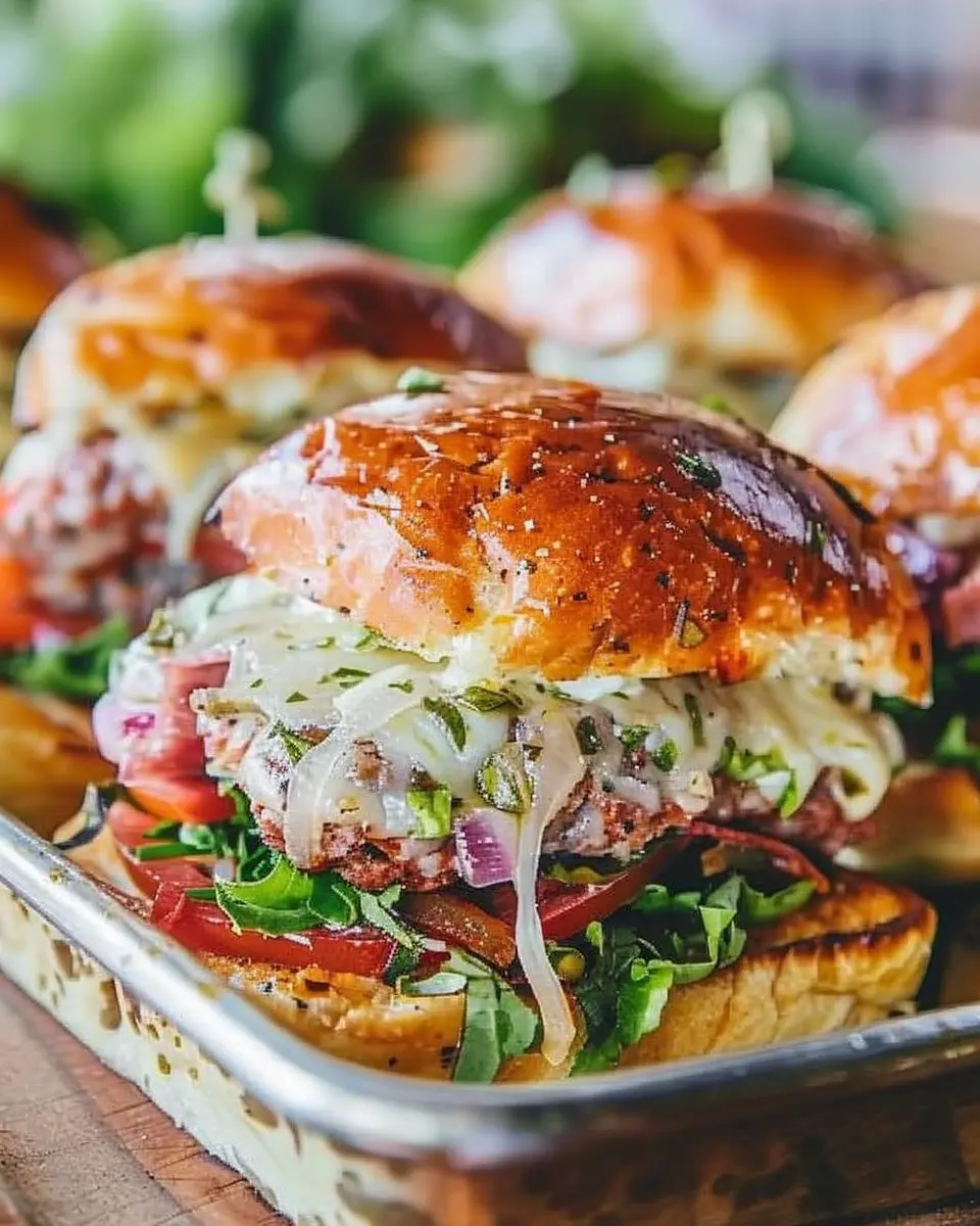 Italian Grinder Sliders