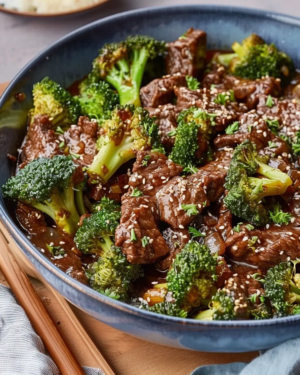 Quick and Easy Saucy Beef Broccoli: A Quick Family Favorite