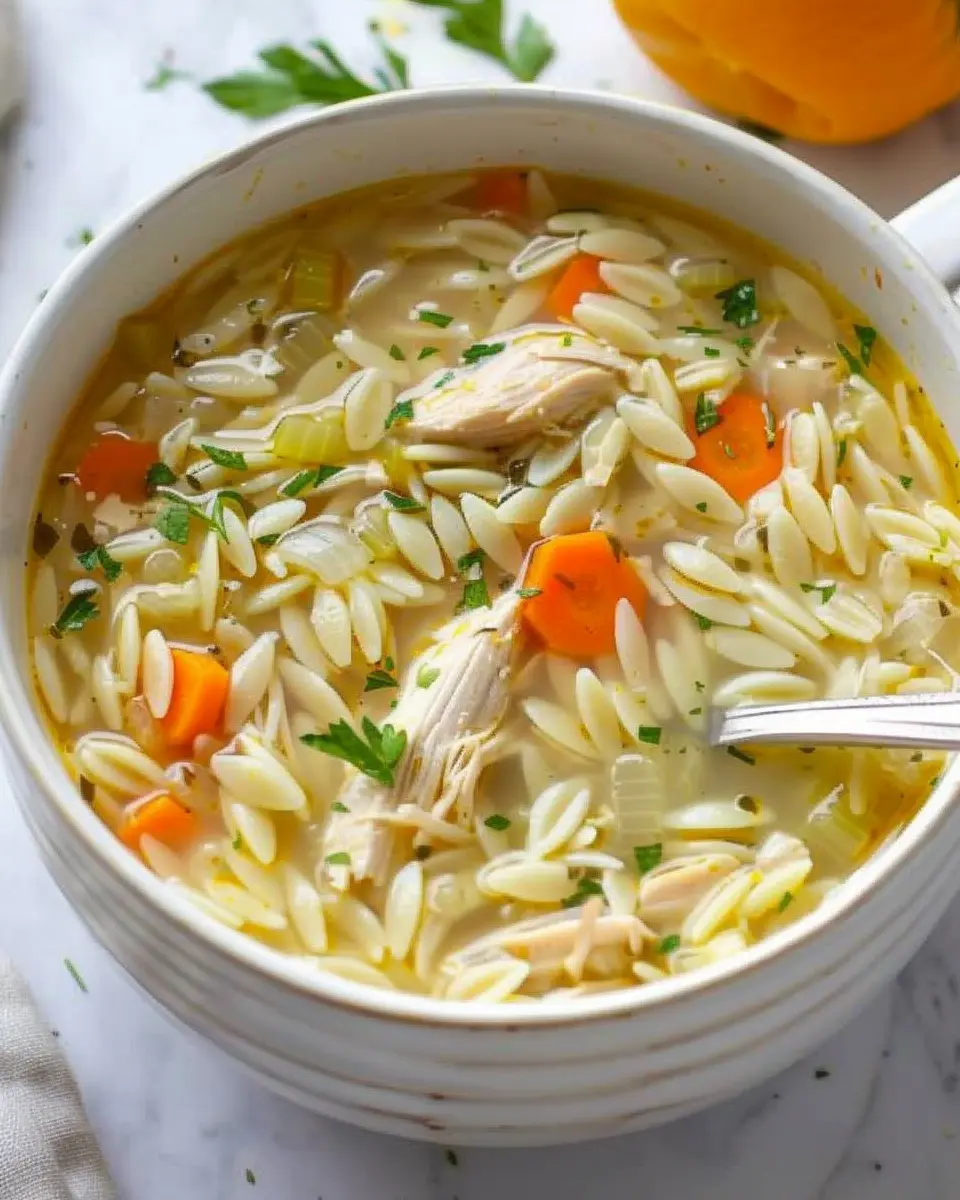 Lemon Chicken Orzo Soup: Easy Comfort for Your Home Kitchen