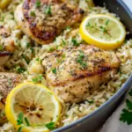 One-pan Lemon Herb Chicken Rice