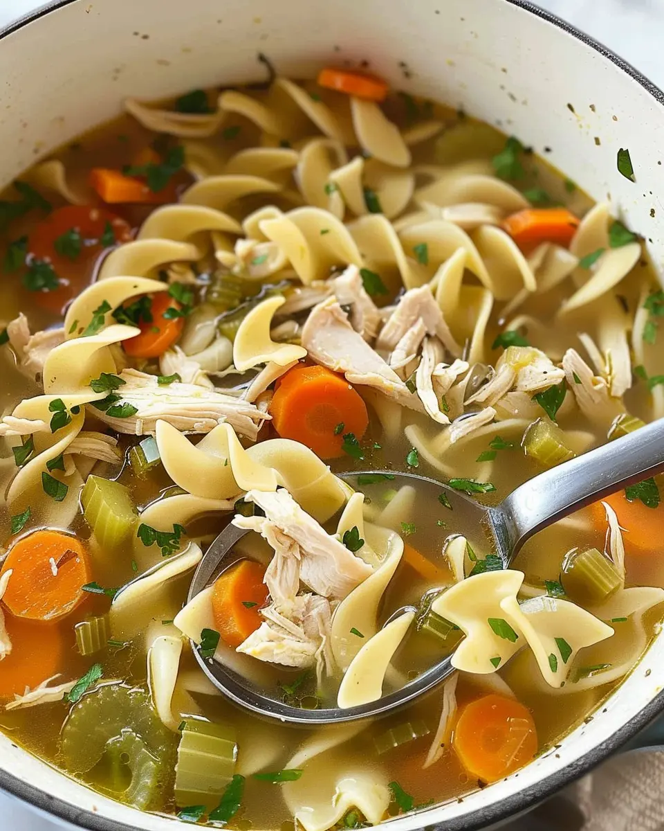 Homemade Chicken Noodle Soup: The Ultimate Comfort Recipe
