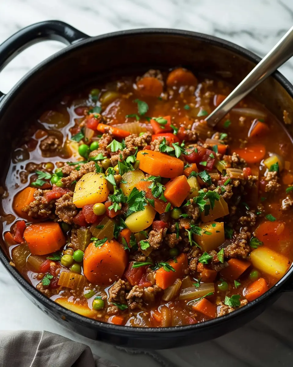 Hamburger Stew: A Comforting and Easy Recipe for Everyone