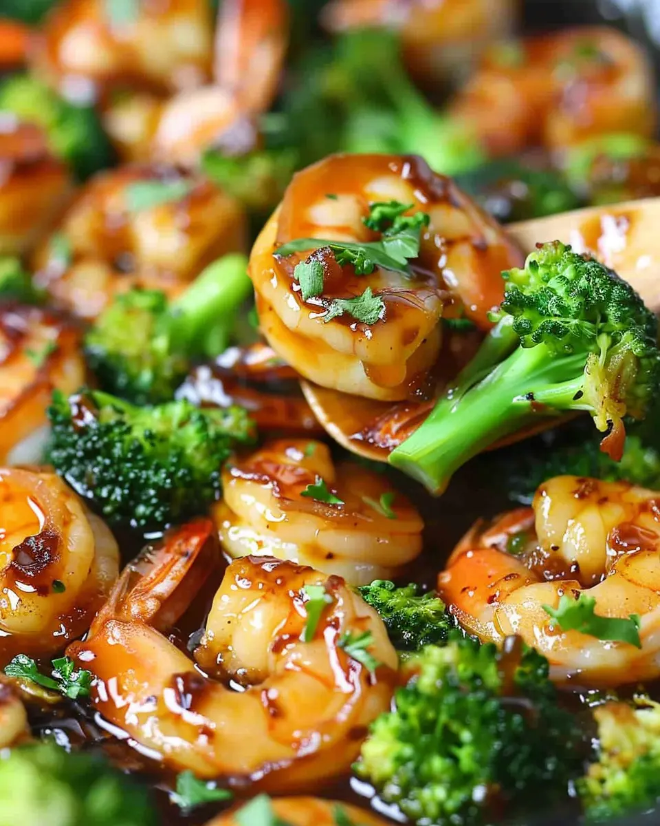 Honey Garlic Butter Shrimp: A Joyful Delight with Broccoli