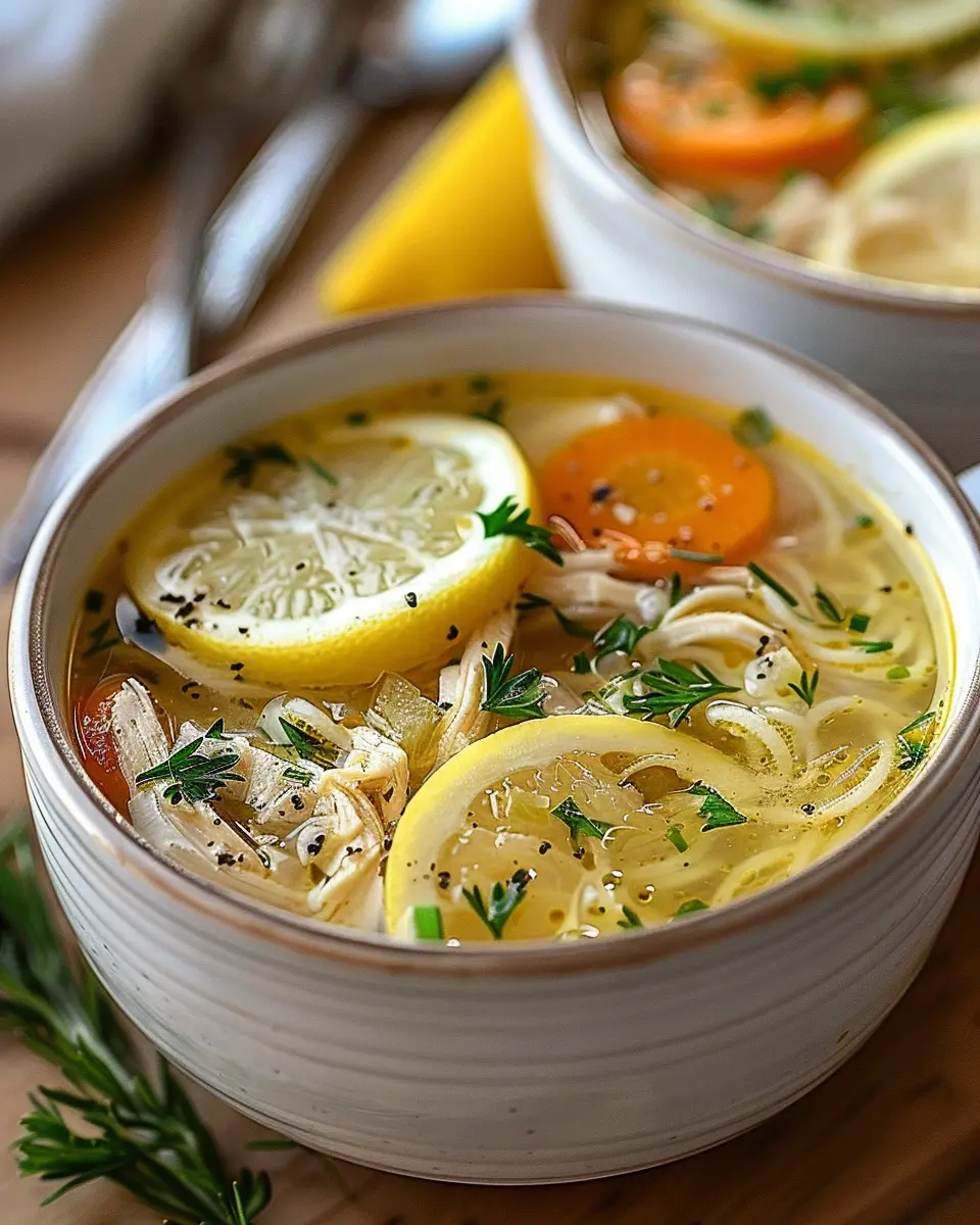 Greek Lemon Chicken Soup: Easy Comfort Food You’ll Love