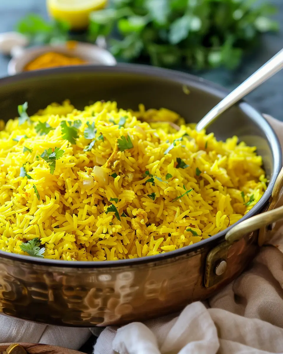 Garlic Turmeric Rice: The Easy, Flavorful Side for Any Meal