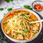 Thai Noodle Soup with Chicken