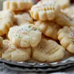 Whipped Shortbread Cookies