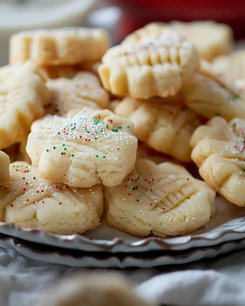 Whipped Shortbread Cookies: Easy Melt-in-Your-Mouth Treats