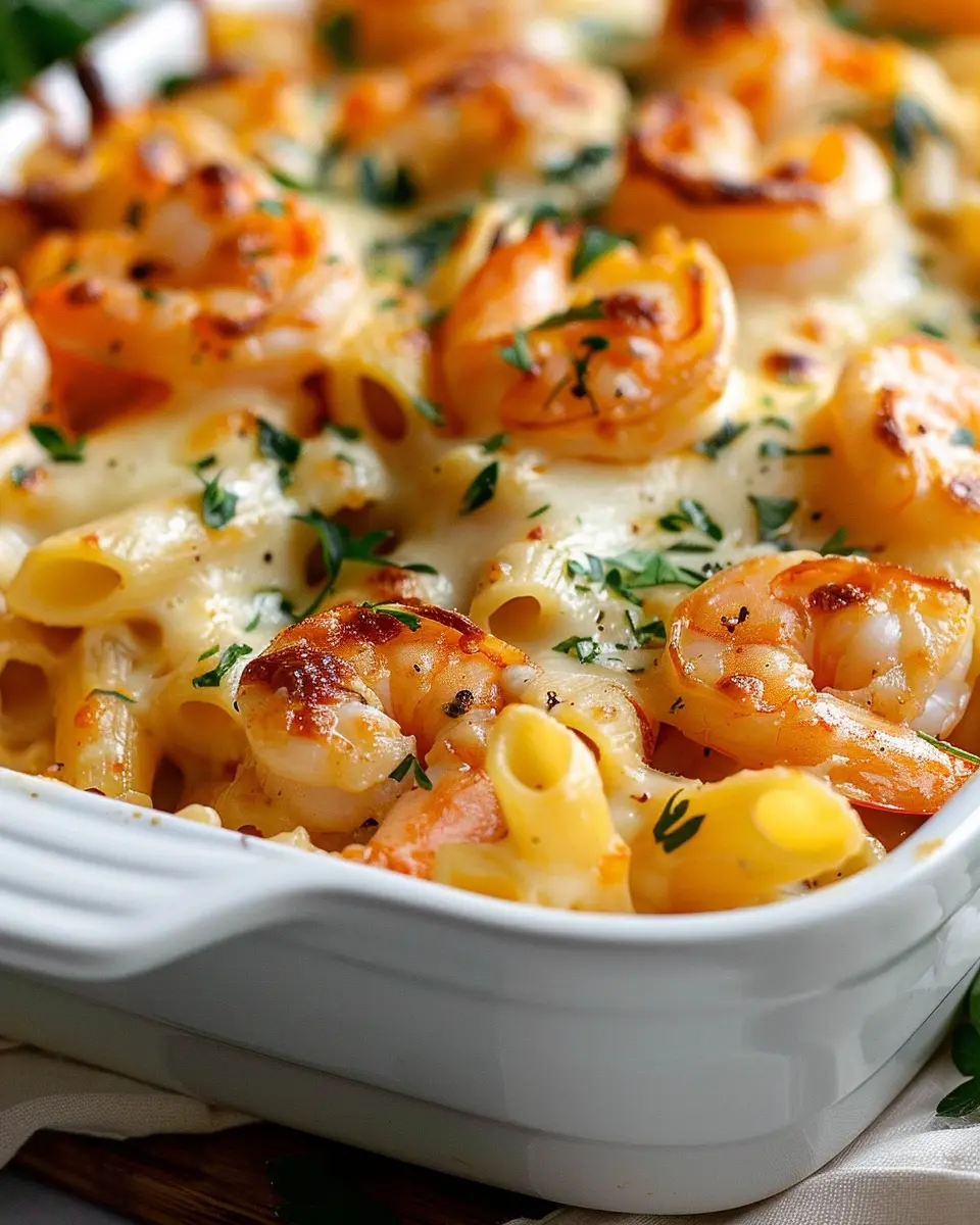 Shrimp Scampi Pasta Bake: The Best Comfort Dish for Seafood Lovers