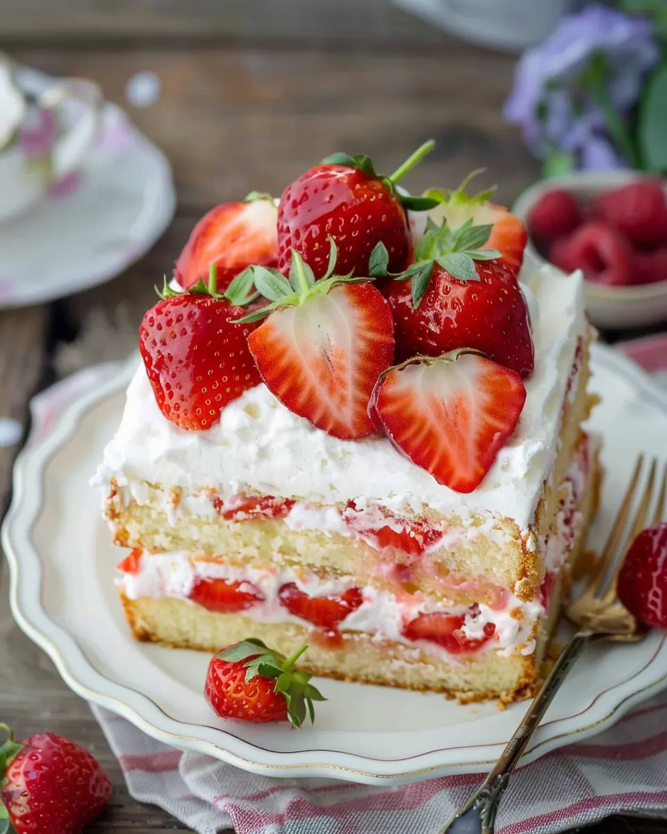 Homemade Strawberry Cake: The Best Recipe for Sweet Moments