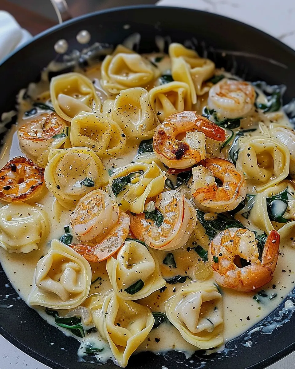 Shrimp Tortellini with Garlic Sauce: A Deliciously Easy Weeknight Meal