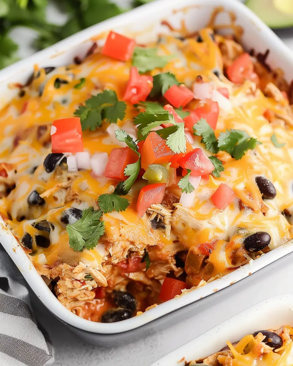 Chicken Burrito Casserole: Easy Family Meal for Homemade Comfort