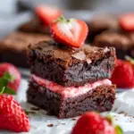 Strawberry Brownies