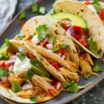 Slow Cooker Chicken Tacos