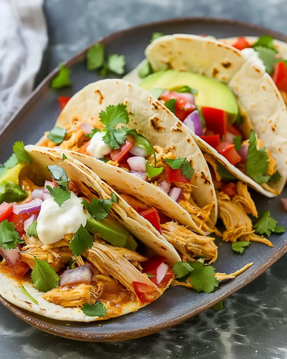 Slow Cooker Chicken Tacos: Easy, Flavorful Family Delight