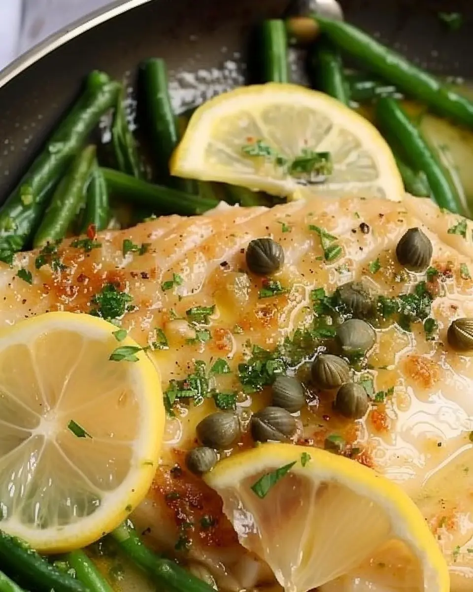 Tilapia in Lemon Caper Sauce: A Quick and Flavorful Delight